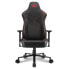 Sharkoon SGS30 - Universal gaming chair - 130 kg - Upholstered padded seat - Upholstered padded backrest - 185 cm - Black/Red