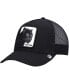 Фото #1 товара Men's Black The Panther Trucker Adjustable Hat