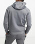 Фото #2 товара Gym King Fundamental poly hoodie in grey