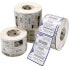 Фото #1 товара Zebra Z-Select 2000T - Permanent Adhesive - Paper - Thermal transfer - 101.6 x 101.6mm - 1.9 cm - 1620 pc(s)