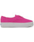 ფოტო #2 პროდუქტის Women's Point Canvas Lace-Up Platform Casual Sneakers from Finish Line