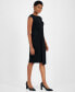 ფოტო #3 პროდუქტის Women's Twist-Front Wrap Dress