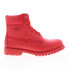 Фото #1 товара Lugz Convoy Fleece MCNVYFD-620 Mens Red Synthetic Casual Dress Boots 9.5