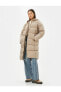 Фото #2 товара Пальто длинное с утеплителем, с капюшоном и карманами Koton