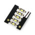 Фото #1 товара LED Sequins - LED diodes - warm white - 5pcs - Adafruit 1758