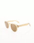 Фото #4 товара Spitfire cut ninety five round sunglasses in tan