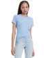 ფოტო #1 პროდუქტის Women's Essential Logo Slim-Fit T-Shirt