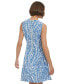 Women's Printed Fit & Flare Dress