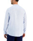 Фото #2 товара Men's 100% Linen Shirt, Created for Macy's