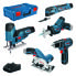 Фото #2 товара Bosch Maschinen Set 12V GSR+GST+GOP+GKS+GSA + 3x GBA 3,0Ah + GAL in XL-BOXX