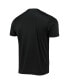 ფოტო #2 პროდუქტის Men's Black Georgia Bulldogs Wordmark Slash T-shirt