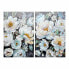Фото #1 товара Картина DKD Home Decor Цветы 80 x 3 x 120 cm романтик (2 штук)