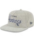 Men's and Women's Gray New York Yankees Corduroy Golfer Adjustable Hat