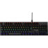 Фото #4 товара Mechanische Gaming-Tastatur THE G-LAB KEYZ CARBON EX/FR Hintergrundbeleuchtung blauer Schalter Handgelenkauflage FR
