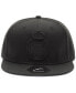 Men's Black Santos Laguna Dusk Snapback Adjustable Hat