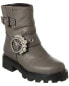 Фото #1 товара Karl Lagerfeld Marceau Leather Bootie Women's Grey 5.5