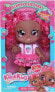 Фото #2 товара Kindi Kids Tiara Sparkles Royal Candy Scented Big Sister Official 10" Toddler Doll with Bobble Head, Big Glitter Eyes, Changeable Clothes and Removable Shoes