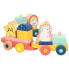 Фото #2 товара WOOMAX Wooden Train 11 Pieces