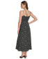 ფოტო #2 პროდუქტის Women's Printed Strappy Sleeveless Midi Dress