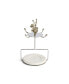 Фото #3 товара Orchid 9 Piece Demitasse Cups and Stand Set