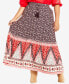 Фото #1 товара Plus Size Eternal Maxi Skirt