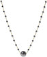 EFFY® Cultured Tahitian Pearl (10mm) & Hematite Bead 18" Statement Necklace in 14k Gold