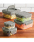 Фото #2 товара Stacking 10-Pc. Square Food Storage Container Set