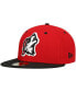 Фото #5 товара Men's Red Erie SeaWolves Authentic Collection Team Alternate 59FIFTY Fitted Hat