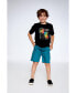 Boy T-Shirt Black Dinosaur Print - Toddler|Child