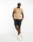 Фото #3 товара French Connection crew neck t-shirt in pale brown