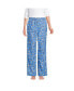 Фото #3 товара Women's Print Flannel Pajama Pants