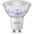 Philips LED-Lampe entspricht 50 W GU10, dimmbar, Glas, 2er-Set