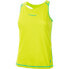 TRANGOWORLD Baells sleeveless T-shirt Lime Green / Turquoise, XS - фото #4