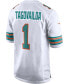 Фото #3 товара Men's Tua Tagovailoa White Miami Dolphins 2nd Alternate Game Jersey