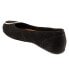 Фото #5 товара Softwalk Sonoma Halo S2257-004 Womens Black Nubuck Ballet Flats Shoes 6.5