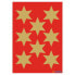 BANDAI Sticker Decor Stars. Gold Ø33 mm