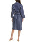 Фото #2 товара Lafayette 148 New York Tab Sleeve Shirtdress Women's Blue L