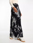 Фото #4 товара ASOS DESIGN Tall chiffon bias maxi skirt in blurred mono print