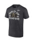 Men's Heather Charcoal Vegas Golden Knights 2023 Stanley Cup Champions Schedule T-shirt