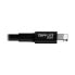 Фото #3 товара Tripp M100-003-BK USB-A to Lightning Sync/Charge Cable (M/M) - MFi Certified - Black - 3 ft. (0.9 m) - 1 m - Lightning - USB A - Male - Male - Black