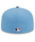 Men's Light Blue Los Angeles Dodgers Cooperstown Collection Retro City 59FIFTY Fitted Hat Голубой, 7 3/4 - фото #2