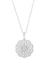 ფოტო #1 პროდუქტის EFFY® Diamond Pendant Necklace (1/3 ct. t.w.) in 14k White Gold