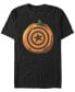 ფოტო #1 პროდუქტის Marvel Men's Captain America Shield Pumpkin Short Sleeve T-Shirt