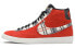 Фото #1 товара Ben Simmons x Nike Blazer Mid Premium "Plaid" 中帮 板鞋 男女同款 白红 / Кроссовки Nike Blazer Mid CJ9782-600