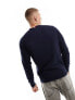 Tommy Hilfiger hilfiger embro crew neck jumper in desert sky