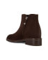 Geox Larysse Suede Bootie Women's Brown 36