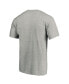 ფოტო #2 პროდუქტის Men's Heathered Gray Seattle Kraken Big and Tall Victory Arch T-shirt
