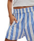 Фото #4 товара Women's Get Free Striped Pull On Shorts