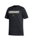 Фото #2 товара Men's Black Germany National Team Dassler T-shirt
