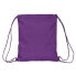 Фото #4 товара Сумка-рюкзак на веревках Real Valladolid C.F. Фиолетовый 35 x 40 x 1 cm